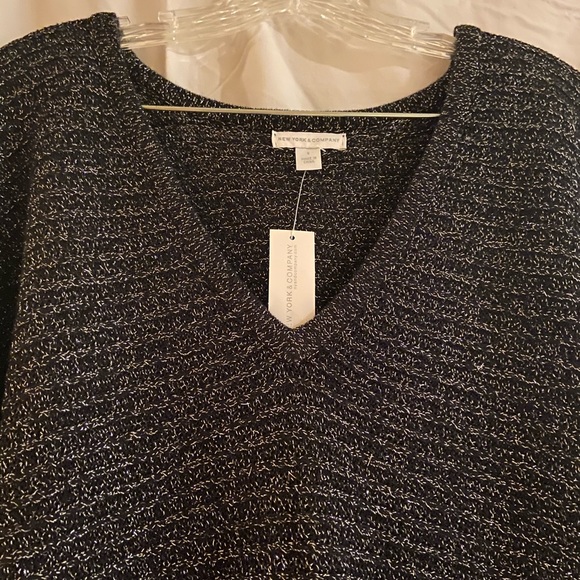 Black and Silver Sweater - Picture 4 of 6